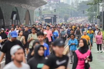Warga Padati Car Free...