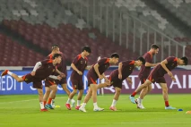 Melihat Latihan Timnas...