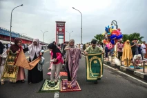 Potret Shalat Idul Adha...