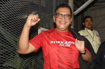 Hasto Keluar Rutan Usai...