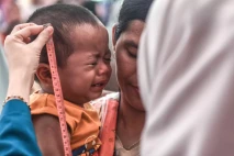 Potret Pemeriksaan Anak...