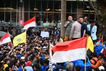 Potret Aksi Damai Mahasiswa...