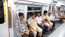 Momen Presiden Prabowo...