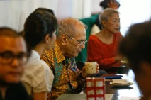 Momen Ngopi Santai Presiden...