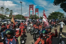 Potret Aksi Hari Buruh...