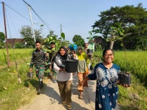 Semangat Emak-Emak Bersama...