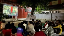 Begini Suasana Nobar...