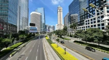 Suasana Jalan Sudirman...