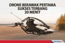 Drone Berawak Pertama...