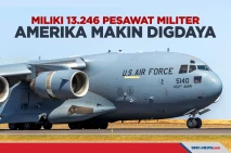Miliki 13.246 Pesawat...