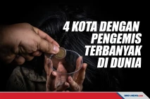 Empat Kota dengan Jumlah...