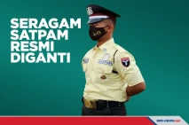 Seragam Baru Satpam...