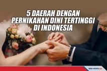 5 Daerah dengan Pernikahan...