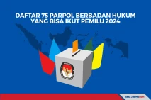 Ini Daftar 75 Parpol...