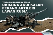 Tembakkan 6.000 Bom...