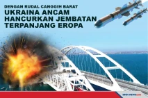 Dengan Rudal Barat,...