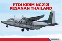 PTDI Kirim Pesawat NC212i...