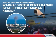 Markas Armada Dihantam...