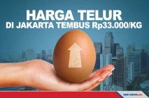 Harga Telur di Jakarta...