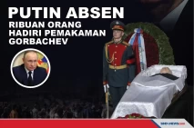 Putin Absen, Ribuan...