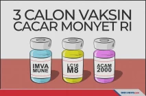 Ini 3 Calon Vaksin Cacar...