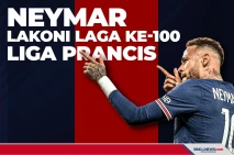 Neymar Lakoni Laga ke-100...