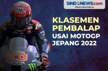 Klasemen Pembalap usai...