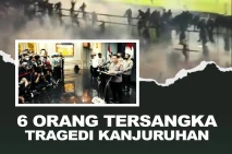 6 Orang Ditetapkan Sebagai...
