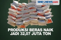 2022, Produksi Beras...