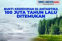 Bukti Kehidupan di Antartika...