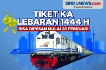 Tiket KA Lebaran 1444...