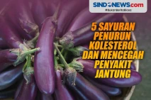 5 Sayuran Penurun Kolesterol...