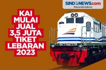 KAI Mulai Jual 3,5 Juta...