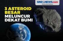 NASA Peringatkan 3 Asteroid...