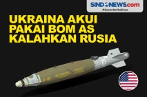 Ukraina Akui Pakai Bom...