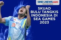 Skuad Bulu Tangkis Indonesia...