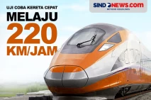 Mantap! Uji Coba Kereta...