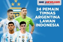 Daftar 24 Pemain Timnas...
