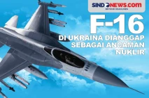 Jet Tempur F-16 di Ukraina...