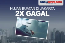 Hujan Buatan di Jakarta...