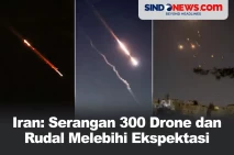 Iran: Serangan 300 Drone...