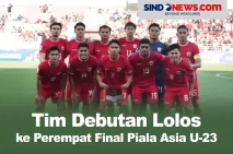 Tim Debutan Lolos ke...
