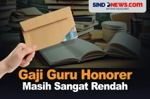 Gaji Guru Honorer Masih...
