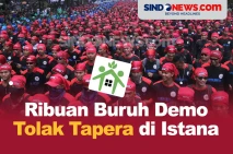 Ribuan Buruh Lakukan...