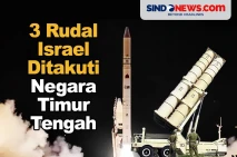 3 Rudal Israel yang...