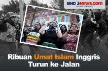 Ribuan Umat Islam Inggris...