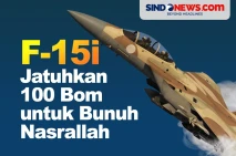 Israel Jatuhkan 100...