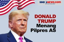 Donald Trump Menang...