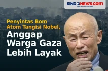 Penyintas Bom Atom Tangisi...