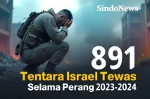 891 Tentara Israel Tewas...